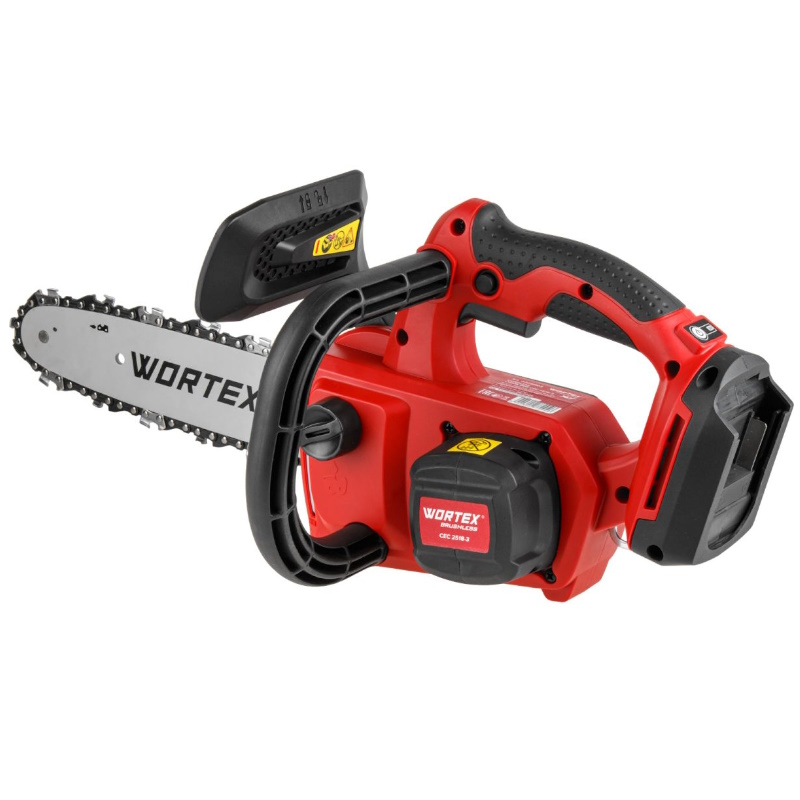 Аккумуляторная пила цепная Wortex CEC 2518-3 ALL1 XLT SOLO 2325003, бесщеточная, 18 В, 25.4 см, в коробке в Нижнем Новгороде