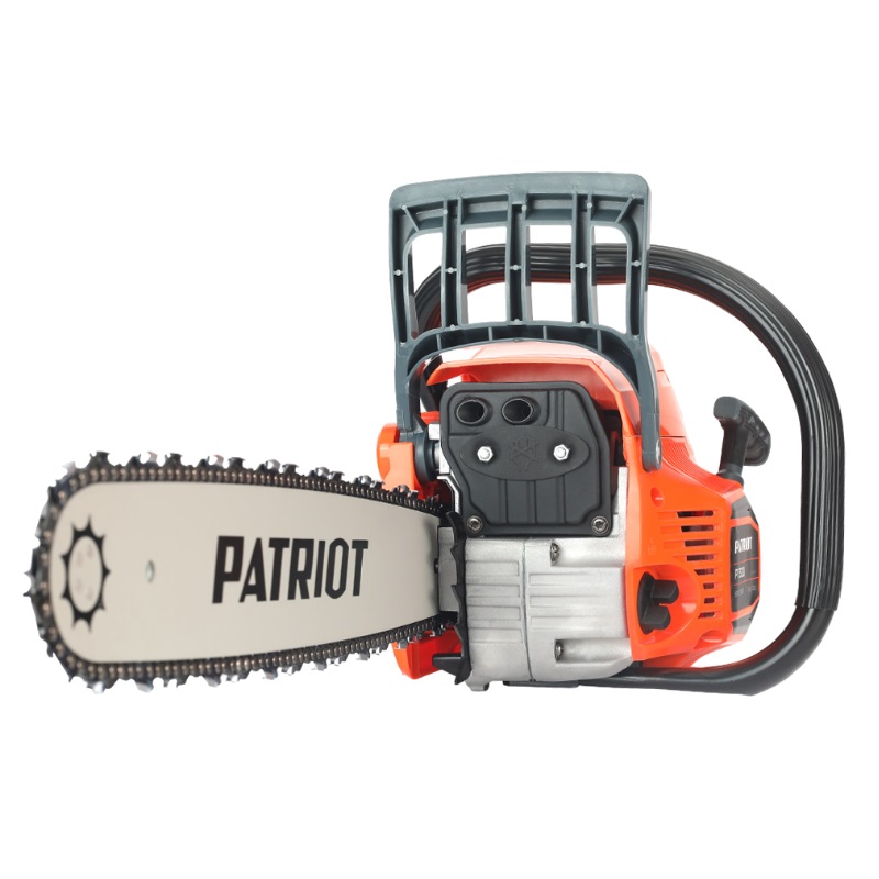 Бензопила фирменная Patriot 5220 (рабочий объем 52 см3, количество звеньев 76)