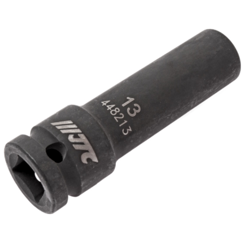 Головка торцевая JTC JTC-448213 ударная глубокая 6-гранная 12 х 13 мм длина 82 мм 467₽