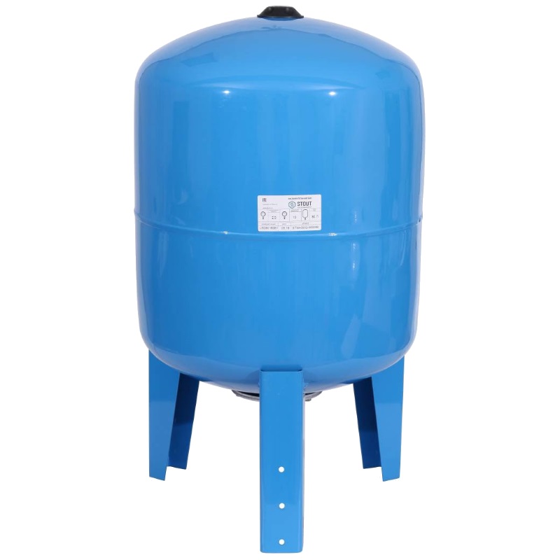 Гидроаккумулятор 80 л. Stout STW-0002-000080 (синий)