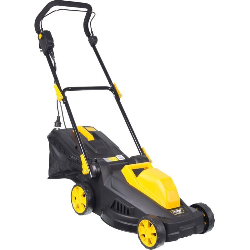 Газонокосилка электрическая Huter ELM-1400T 70/4/6 (1400 Вт, высота скашивания 65 мм, объем травосборника 35 л, ) в Коврове
