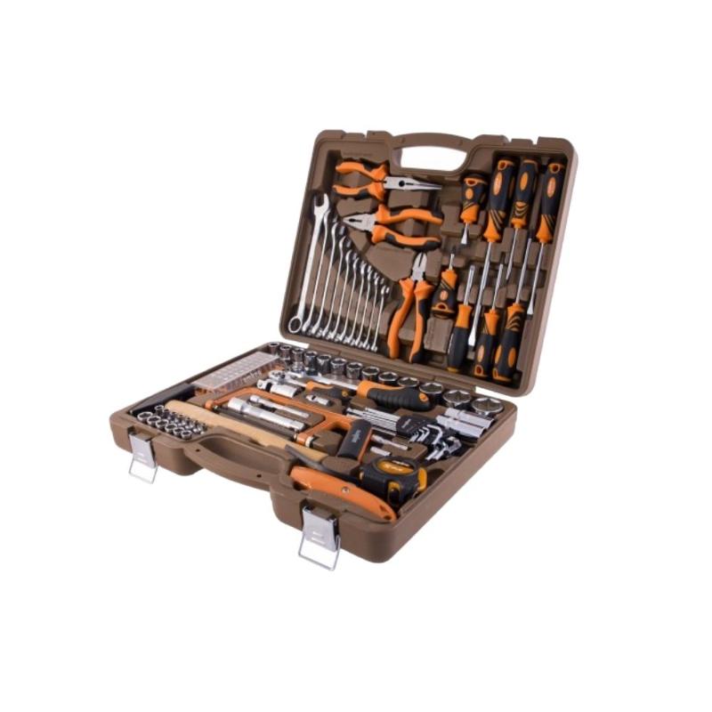 Набор инструмента универсальный Ombra OMT101S, 1/4", 1/2"DR, 101 предмет