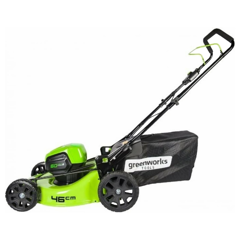 Газонокосилка аккумуляторная Greenworks 2502807, 60V, 46 см, бесщеточная, без АКБ и ЗУ в Александрове