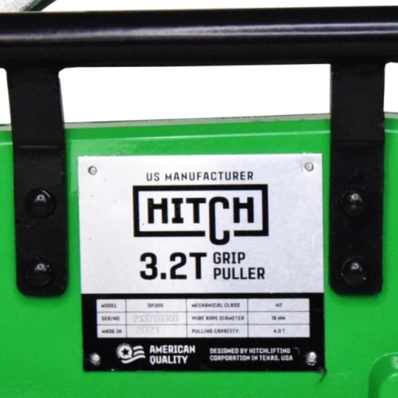 Лебедка рычажная Hitch МТМ GP300 3.2 т, с канатом 20 м SZ070895 в Муроме