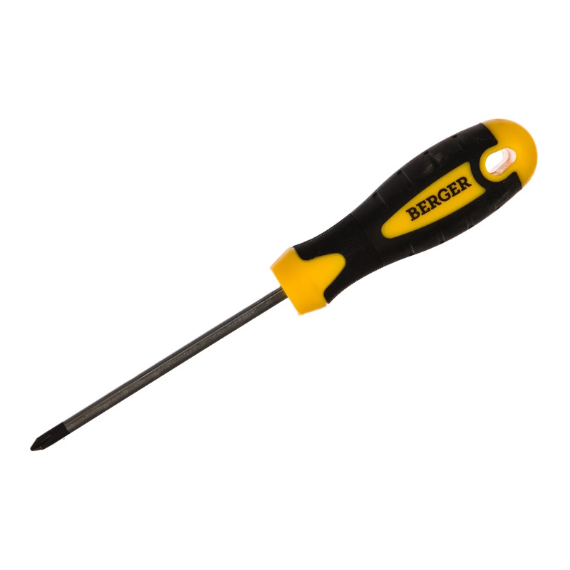 Отвертка крестовая Berger BG1047, PH1х100 мм в Ярославле