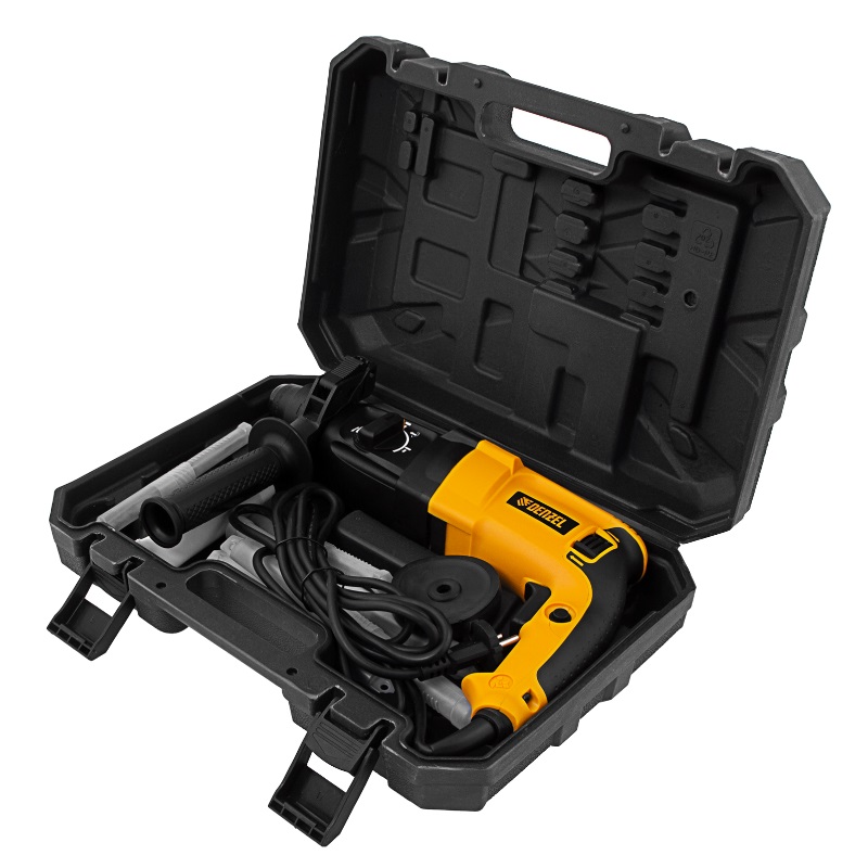 Перфоратор Denzel RHH-800-26 26607 в кейсе, с защитной муфтой в Ярославле