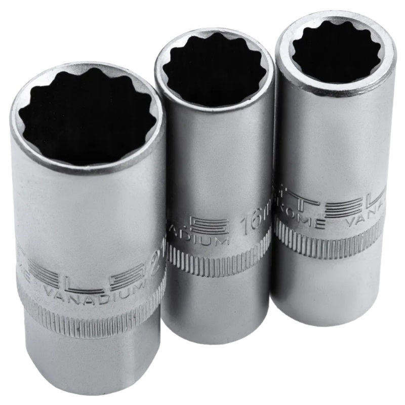 Набор инструментов Stels 14122, 1/2", 1/4", CrV, 12-гранные головки, пластиковый кейс, 109 предметов в Иваново
