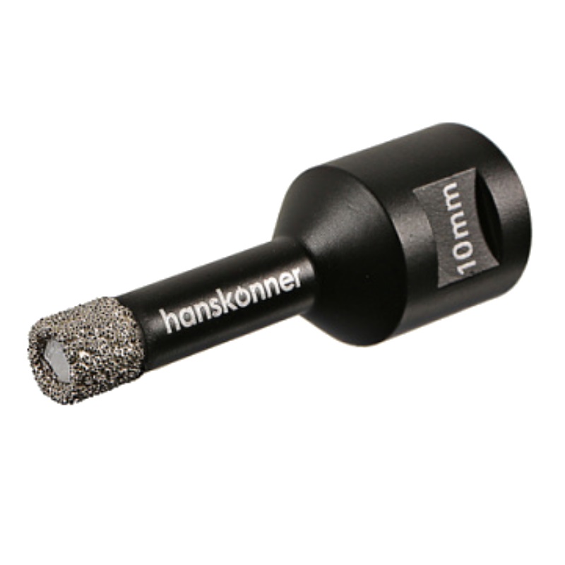 Коронка алмазная для УШМ Hanskonner TilePro H1055-10-10, 10 мм в Туле