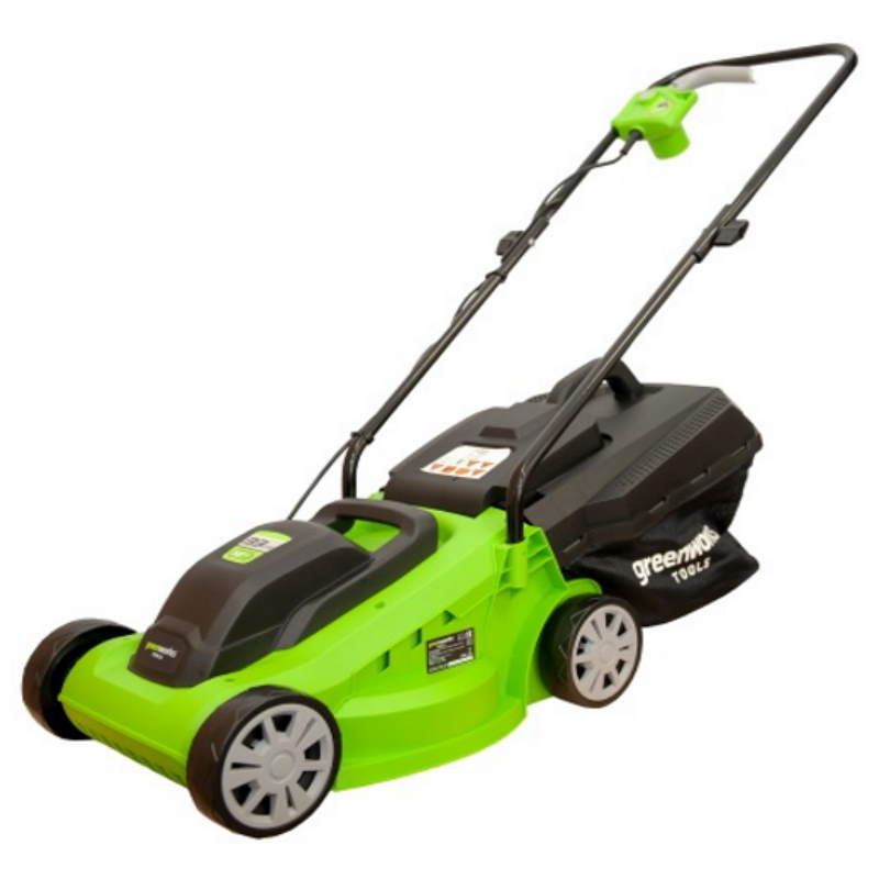 Газонокосилка Greenworks GLM1232 2502207 1200 Вт 33 см 6990₽
