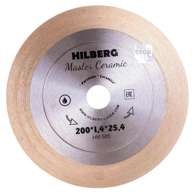 Диск алмазный отрезной Hilberg Master Сeramic HM505 200х254 5825₽