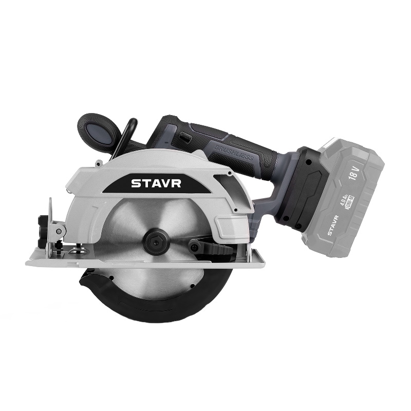 Пила дисковая аккумуляторная Stavr SCW 18BL-165 18V UNI-M 9021000076, 165мм, BL, диск 165х20мм, без АКБ и ЗУ, диск, упор в Муроме