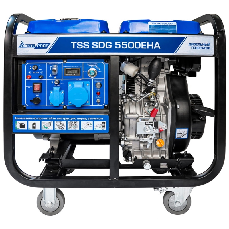 Дизель генератор TSS SDG 5500EHA 277012, 5,5кВт в Костроме