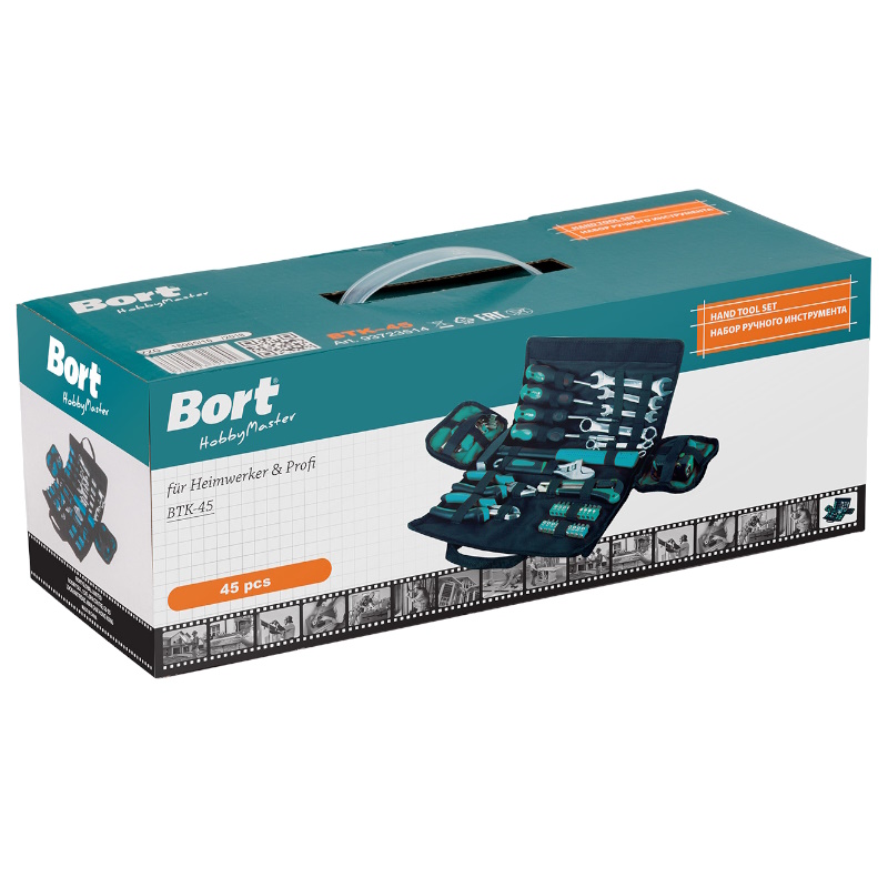 Набор ручного инструмента Bort BTK-45 93723514 в Иваново