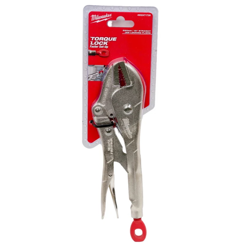 Зажим с прямыми губками Milwaukee TORQUE LOCK 4932471726, 250мм, 10", GEN II