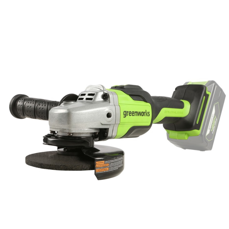 Машина угловая шлифовальная Greenworks 24V 3200207UB аккумуляторная, бесщеточная, c 1хАКБ 4Ач в Ярославле