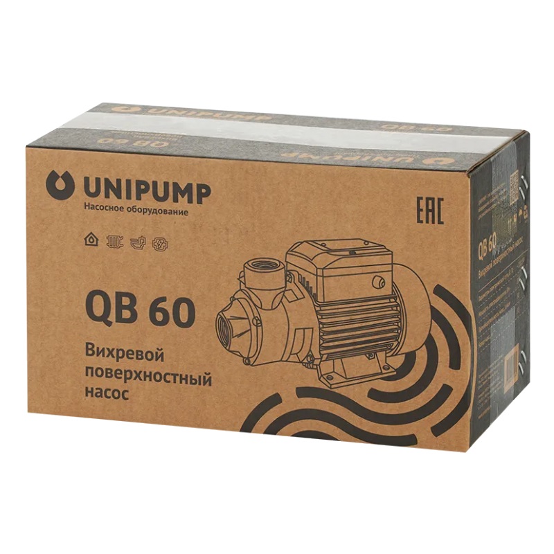 Поверхностный вихревой насос Unipump QB 60 83861 в Иваново