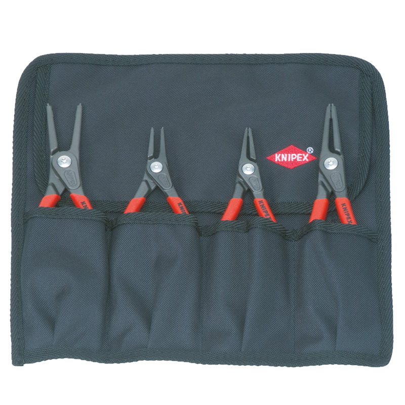 Набор щипцов прецизионных для внутренних и внешних стопорных колец Knipex KN-001957 4 предмета 19029₽