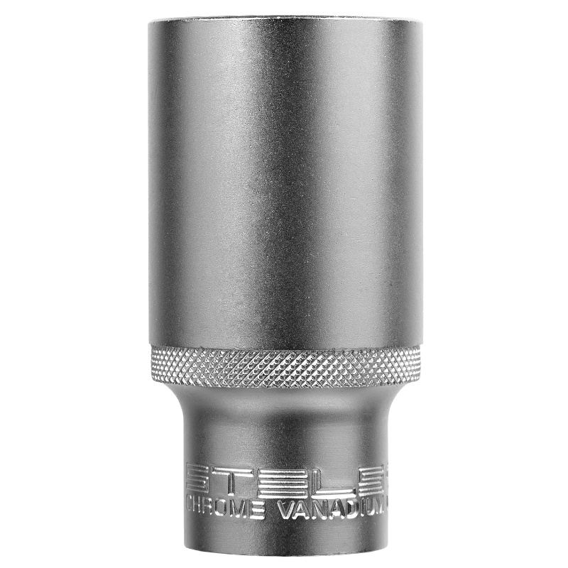 Головка торцевая Stels 13886, удлиненная, 32 мм, 6-гранная, CrV, под квадрат 1/2" в Муроме