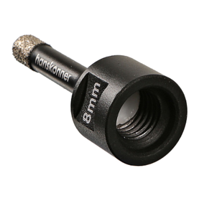 Коронка алмазная для УШМ Hanskonner TilePro H1055-10-08, 8 мм в Туле