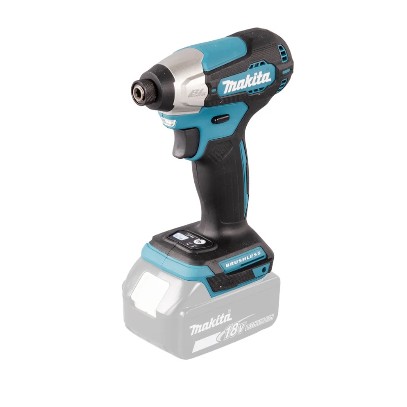 Винтоверт ударный Makita DTD157Z,  аккуммуляторный, LXT BL 18В, 1/4", 140Нм, 2 скорости, без АКБ и ЗУ во Владимире