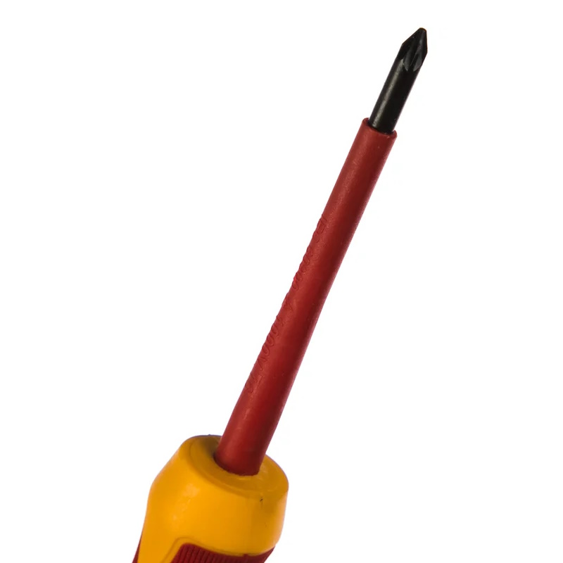 Отвертка крестовая диэлектрическая Berger BG1059, PZ1х80мм, до 1000V  в Твери