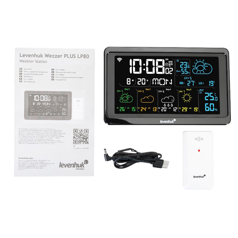 Метеостанция Levenhuk Wezzer PLUS LP80 78898