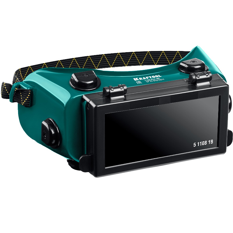 Очки газосварщика Kraftool 1108, с откидным блоком, панорамные в Кинешме