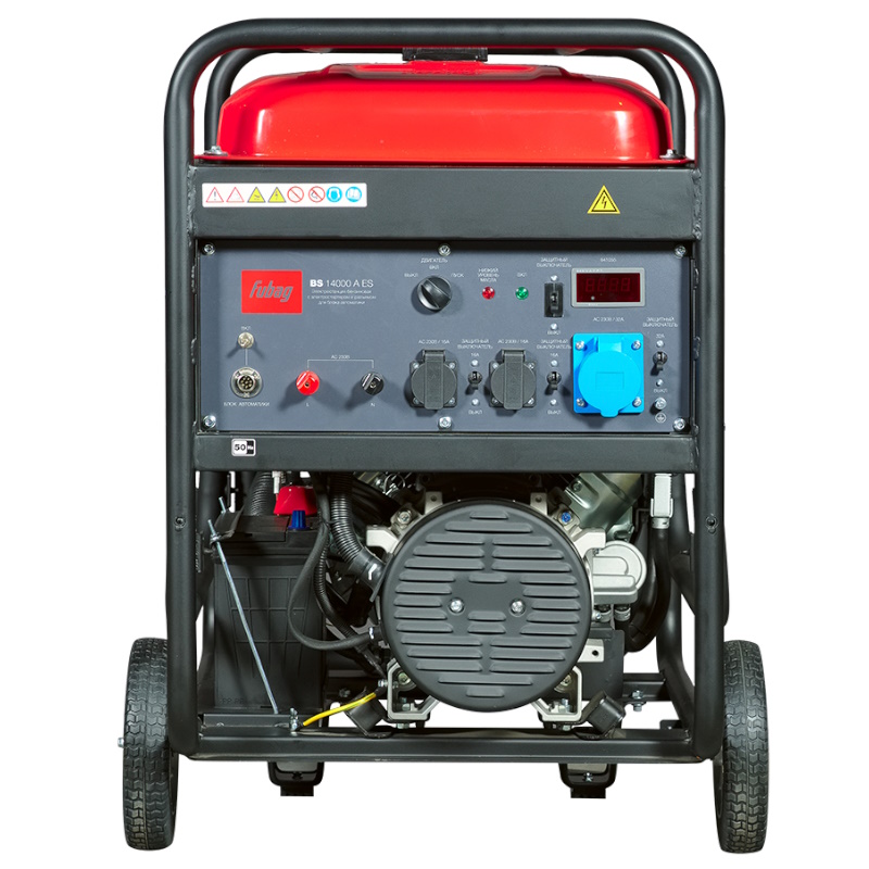 Электростанция бензиновая Fubag BS 14000 A ES 641055, с электростартером и коннектором автоматики 