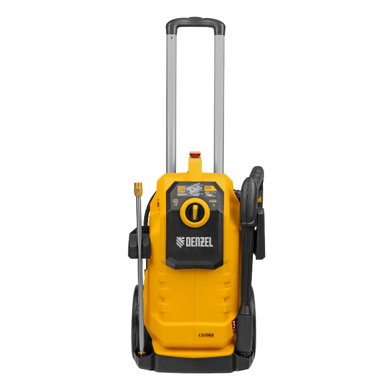 Мойка высокого давления Denzel K 50 Power 58271, 150 бар, 2100 Вт, 600 л/ч, асинхронный двигатель в Угличе