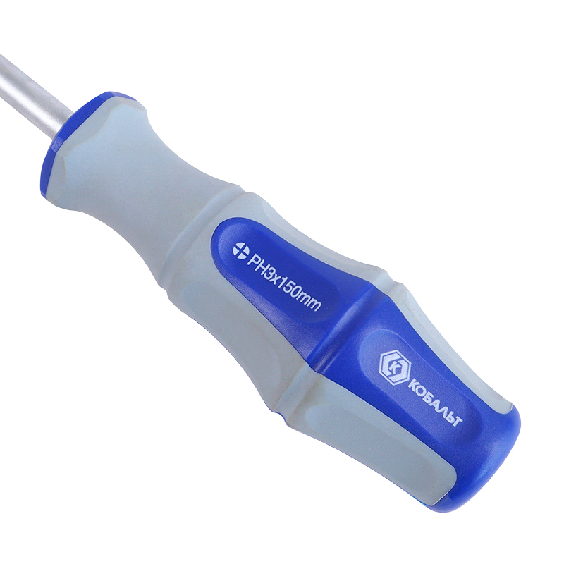 Отвертка Кобальт Ultra Grip 646-379, PH3х150мм, CR-V, 1 шт. в Рыбинске