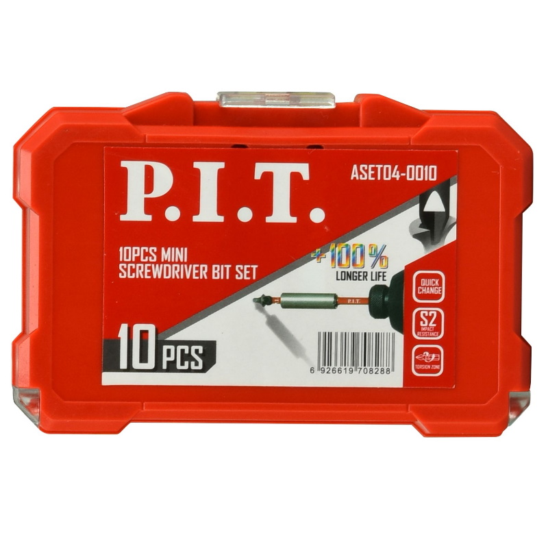 Набор бит P.I.T. ASET04-0010, 10 шт. в Иваново