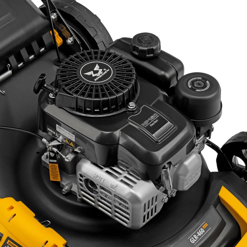 Газонокосилка бензиновая Denzel GLR-460SP-ZS, 3,5 л.с., ширина скашивания 46 см, самоходная, 58824 в Иваново