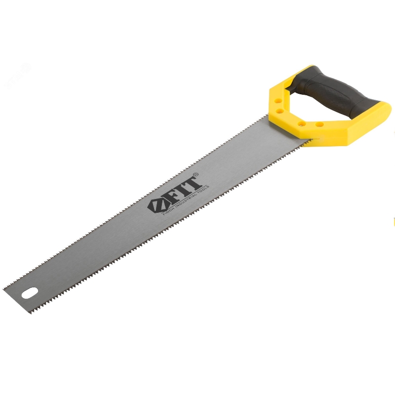 Ножовка по дереву двусторонняя Fit 40580, каленый средний/мелкий зуб 7 TPI /11 ТPI, 400 мм в Угличе