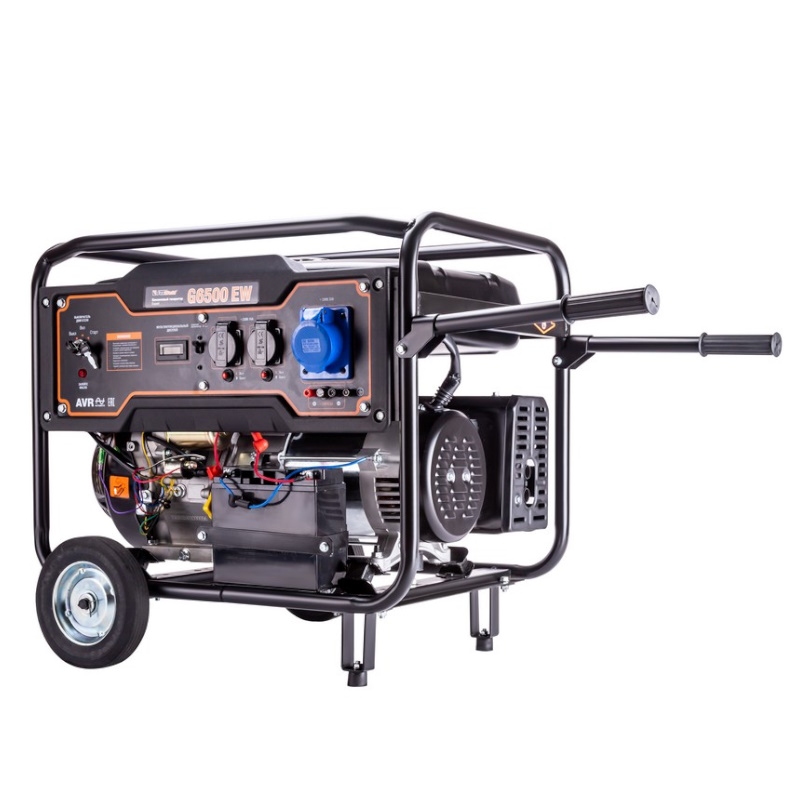 Бензиновый генератор FoxWeld Expert G6500 EW, 7908