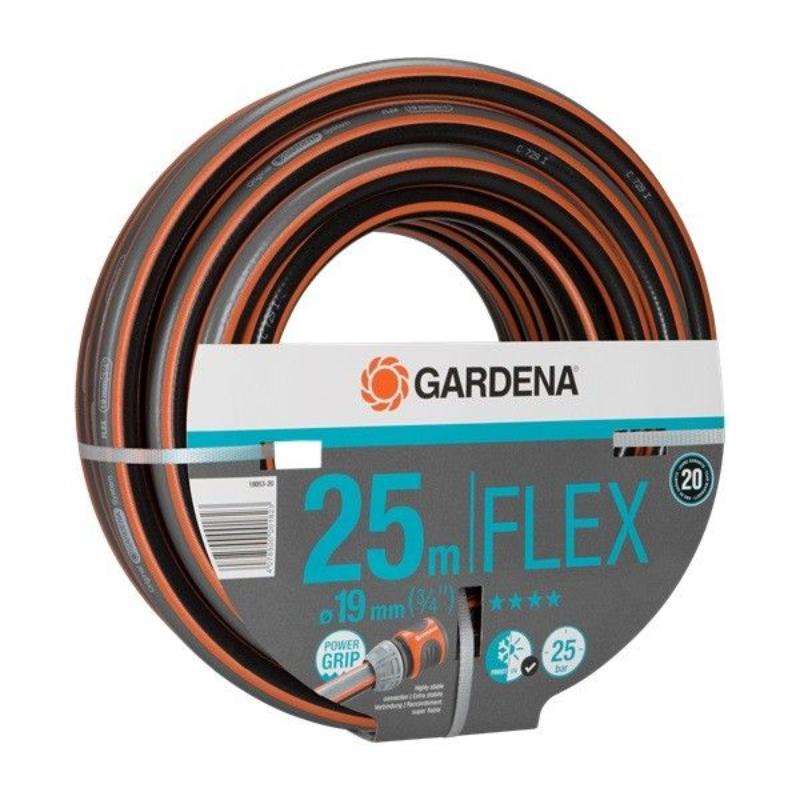 Шланг поливочный Gardena Flex 18053-2000000 поливинилхлоридный (3/4", 25 м) в Александрове