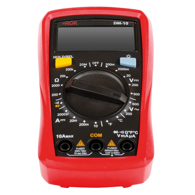 Цифровой мультиметр RGK DM-10 776554 в Туле