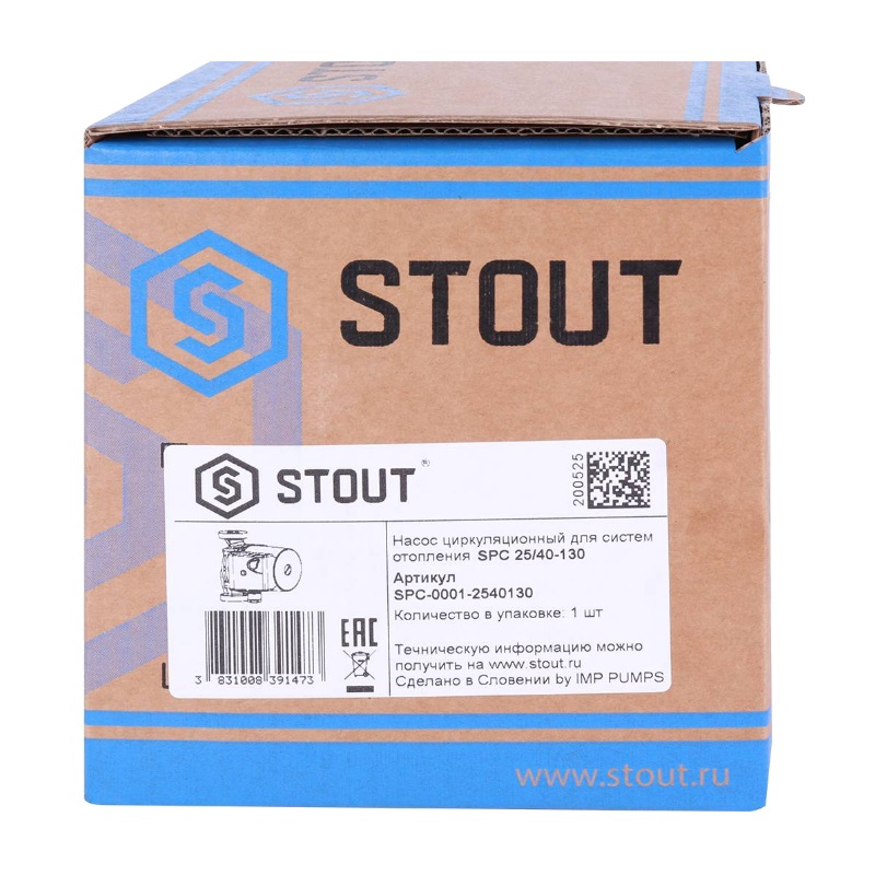Насос циркуляционный Stout 25/40-130 SPC-0001-2540130 в Иваново