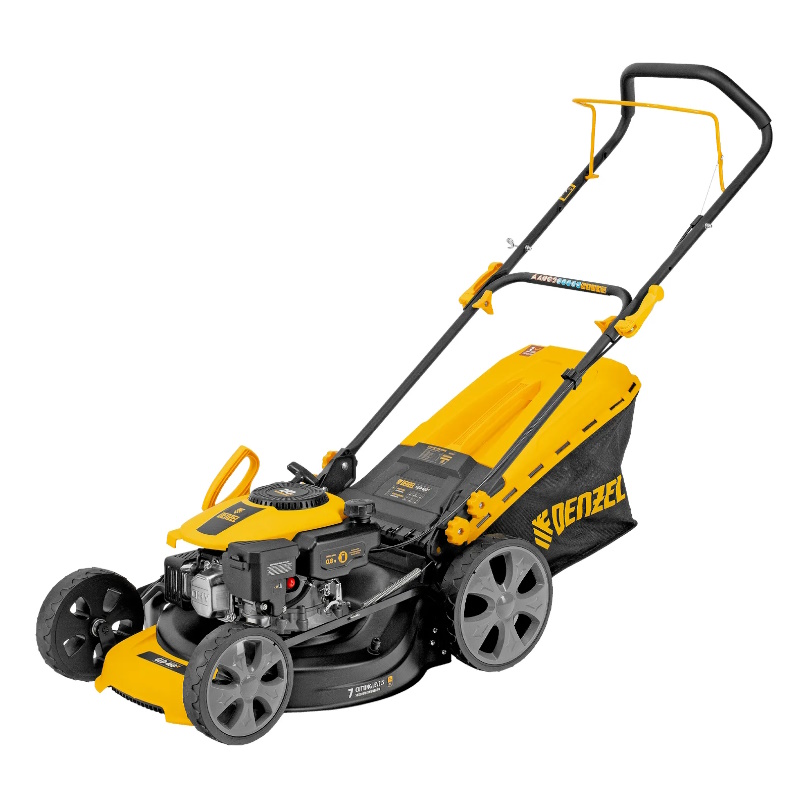 Газонокосилка бензиновая DENZEL GLD-460-K, 3,5 л.с., ширина скашивания 46 см, 58814 в Вологде