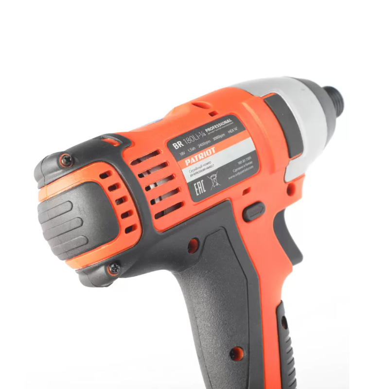 Аккумуляторный ударный винтоверт Patriot BR 180Li 180301585 (напряжение 18v, профессиональный) в Туле