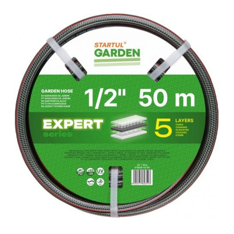 Шланг поливочный Startul Garden Expert ST6035-1/2-50 1/2