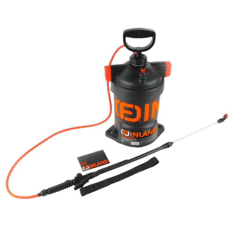 Опрыскиватель помповый Finland 1604 с клапаном сброса давления (5л, черный)