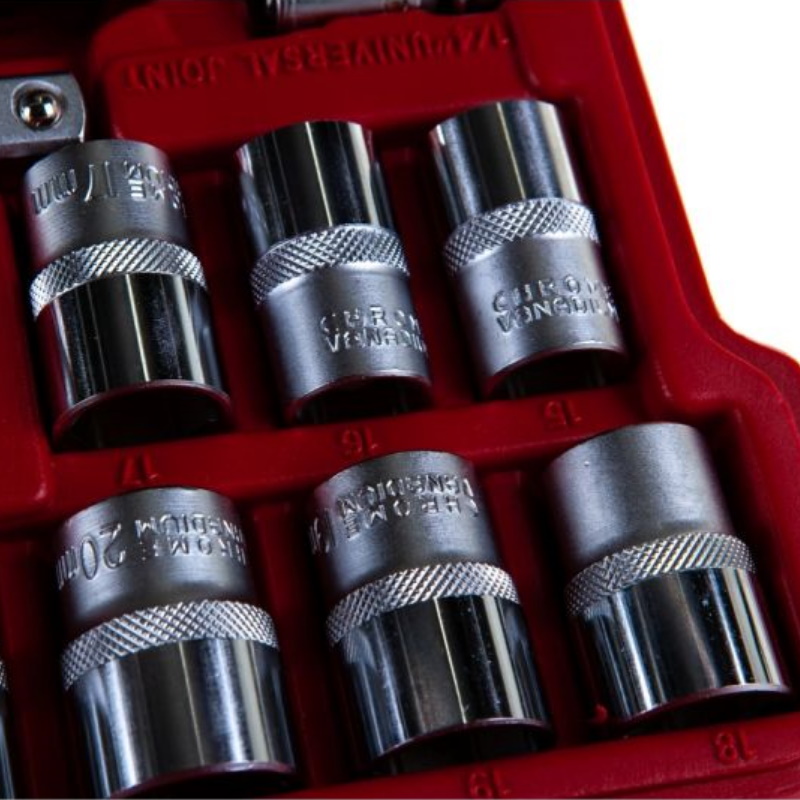 Набор инструмента слесарно-монтажный с квадратами Matrix 13586, 1/4", 1/2" и 5/16", 112 предметов  в Туле