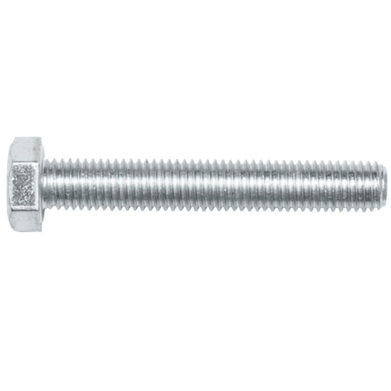 Болт Starfix SMV1-13503-5, М6х50 мм, шестигранный, цинк, класс прочности 5.8, DIN 933, 5 кг