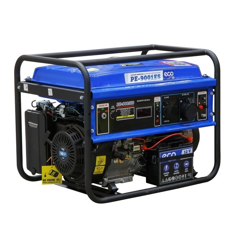 Электростанция Eco PE-9001ES PE-9001ESA2 генератор бензиновый акция блок автоматики 56118₽