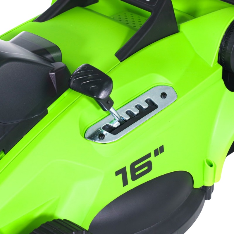 Газонокосилка аккумуляторная Greenworks GD40LM16X 2517907, 40V, бесщеточная, 41 см, без АКБ и ЗУ в Коврове