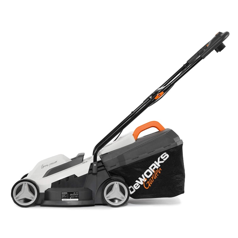 Газонокосилка электрическая DeWorks LE 1300 (объем травосборника 35 л, осевая регулировка) в Угличе