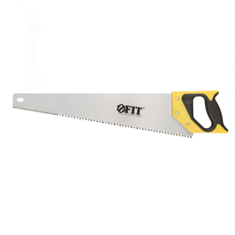 Ножовка по дереву Fit 40403 крупный каленный зуб 3 ТPI с запилом 7 ТPI 2D заточка 1013₽