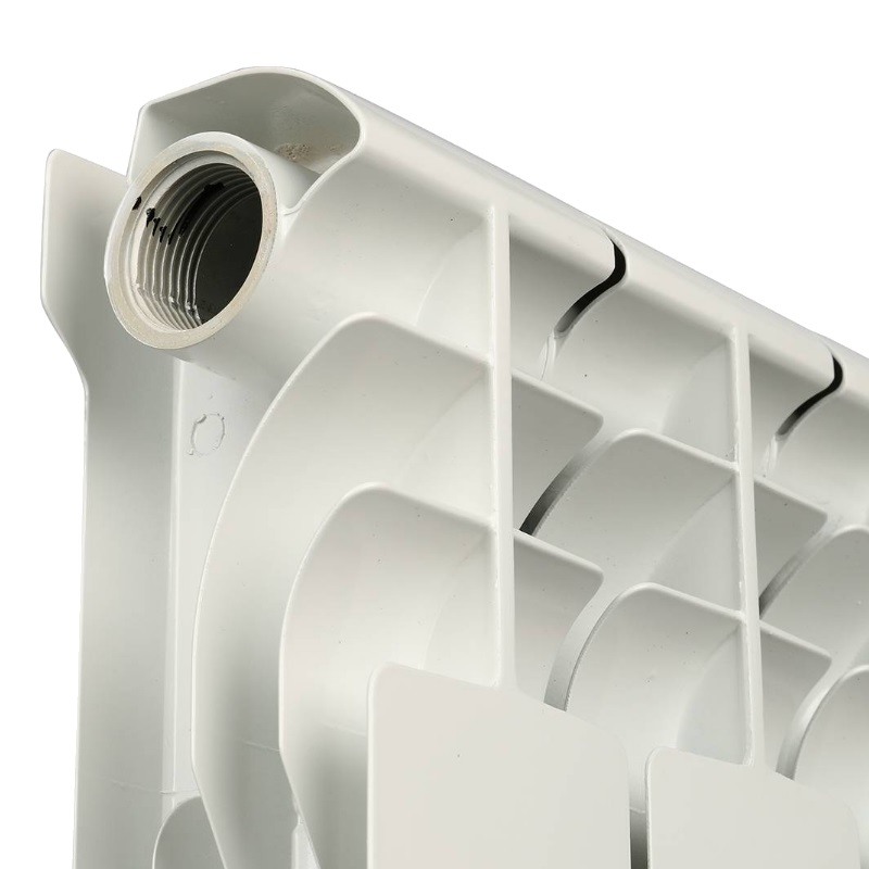 Радиатор биметаллический Rommer Profi BM 500 BI500-80-80-150 RBM-1210-050010, 10 секций (RAL9016)