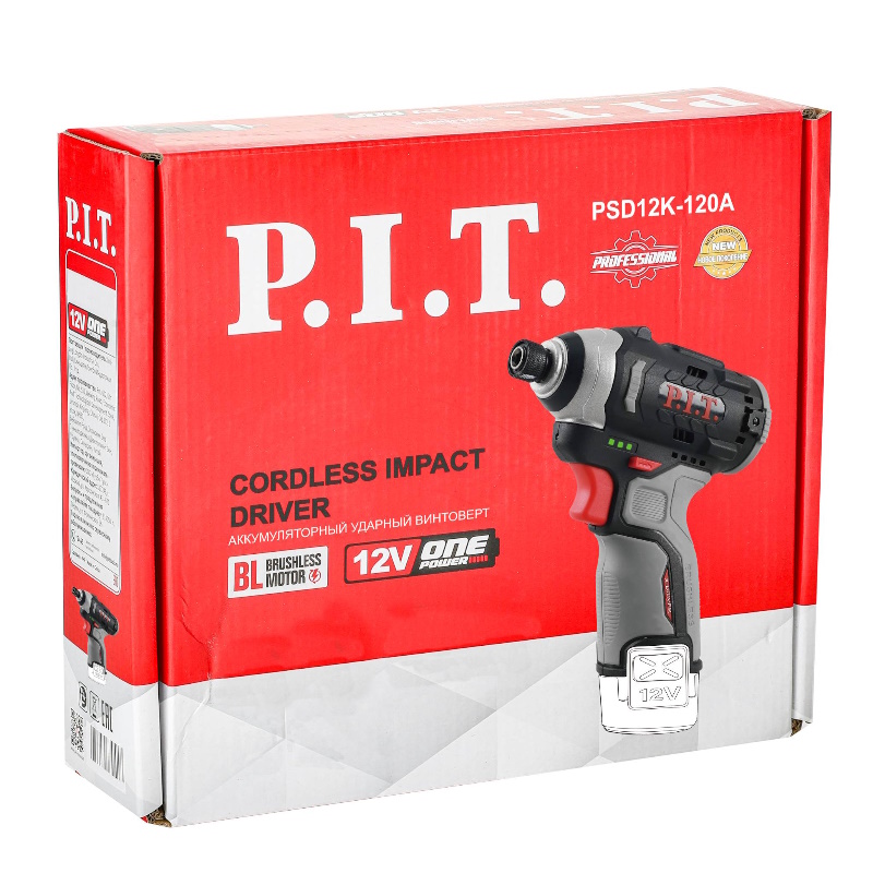 Набор P.I.T. PBM12K-10A/2 + PSD12K-120, шуруповерт PBM12K-10A/2 + винтоверт PSD12K-120A в Ярославле