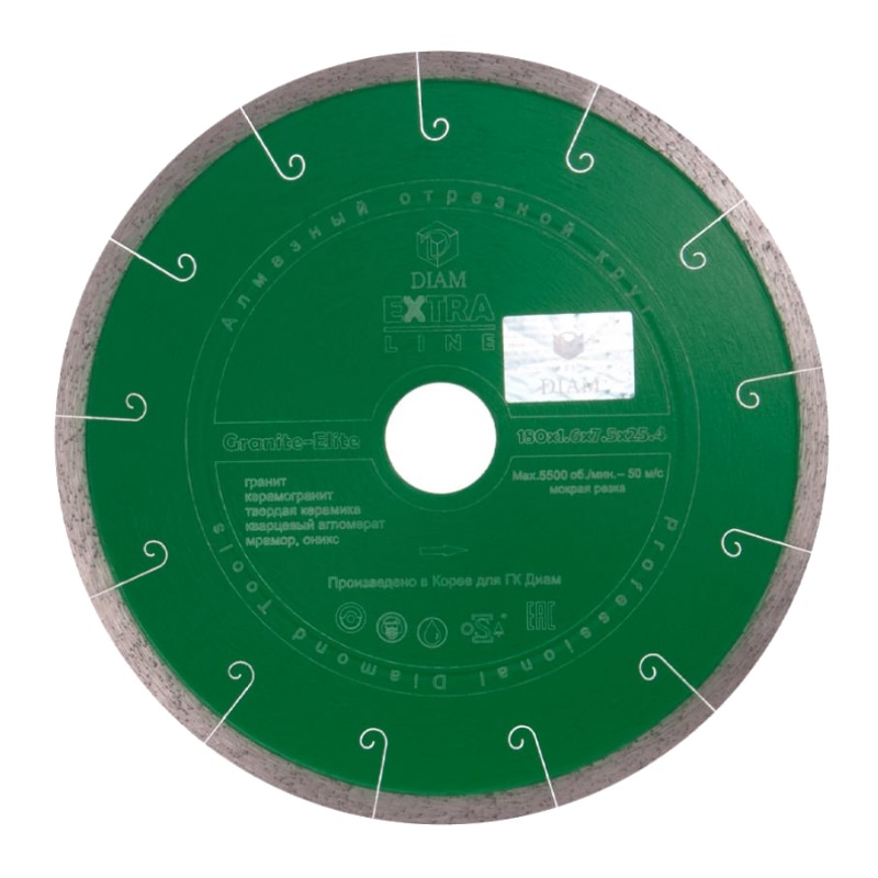 Алмазный диск Diam Granite-Elite 000155 (180x1.6x7.5x25.4 мм) в Рыбинске